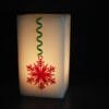 Snowflake Christmas Candles - Image 3