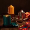 Orchid & Jojoba Scented Pyramid Cup - Image 3
