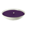 Large Outdoor Lemon Scented Citronella Bowl in White