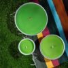 Large Outdoor Lemon Scented Citronella Bowl in White - Image 3
