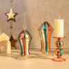 Hand Painted Blown Glass Fanoos - Image 4