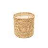 Natural Raffia Candle