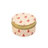 Red Dot Trees Xmas Tin