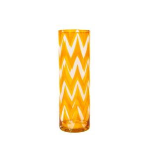 Chevron Sunshine Vase