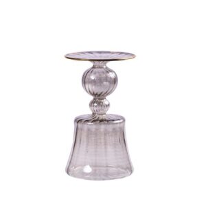 Glass Candle Holders