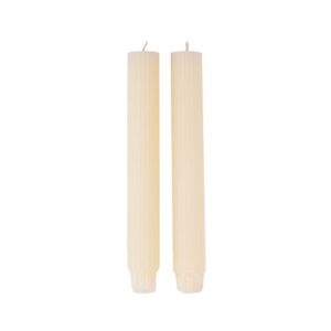 Corrugated Tapers Off White